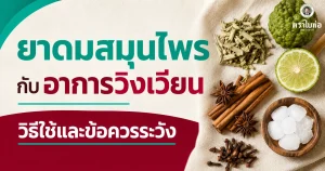 ยาดมสมุนไพรกับอาการวิงเวียน วิธีใช้และข้อควรระวัง